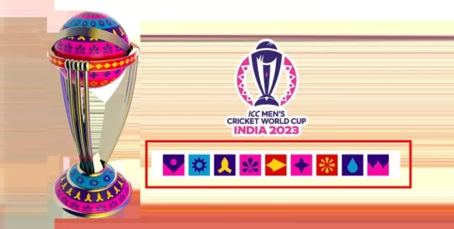 Symbols in the ICC World Cup Logo